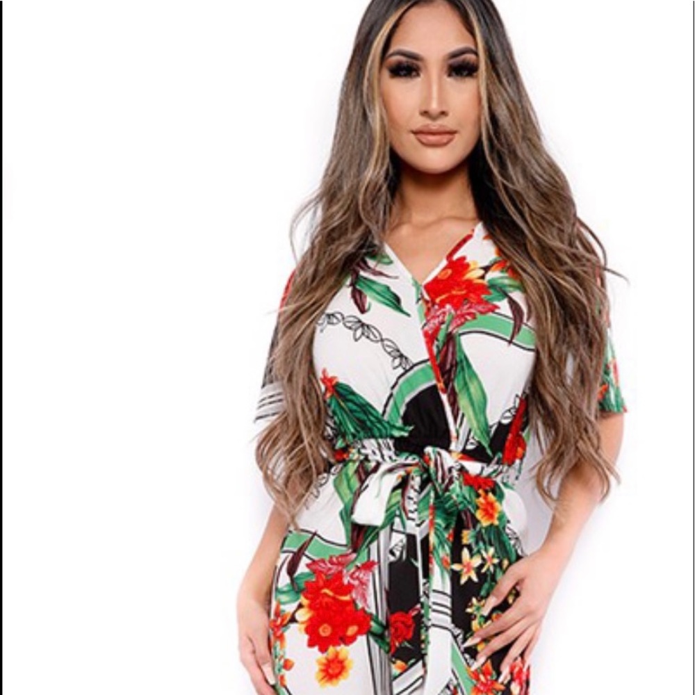 Floral Jumpsuit